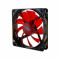 Ventilador Caja Nox Cool Fan Led 120mm Negro Led Rojo 