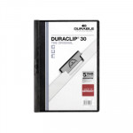 Dossier con clip metálico A4 30 hojas Durable Duraclip 220001
