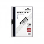 Dossier con clip metálico A4 30 hojas Durable Duraclip 220010