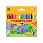 Lápices de cera de colores Plastidecor 8757711