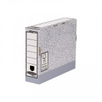 Caja de archivo definitivo automática Fellowes Bankers Box System. A4 lomo 80mm