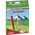 Lápices de colores surtidos Alpino caja de 12