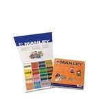 Lápices de cera de colores Manley 