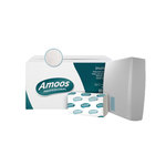 Toallas secamanos para dispensador en V Amoos 2 capas N622500.0