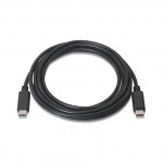 Cable usb tipo c 2.0 m a usb tipo c m aisens 1m 