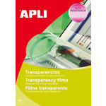 Transparencias para impresoras inkjet Apli 1230
