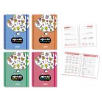 Agenda escolar subject 4º s/v cas 22-23 tapa cartón papel ecológico 80gr impreso 2 colores 