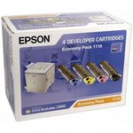 Tóner Epson Aculaser C900  pack 4 colores 