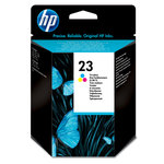 Cartucho inkjet HP 23 tri-color 620 páginas 