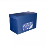 Caja de archivo definitivo doble ancho Mariola azul