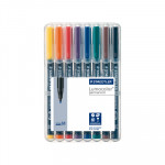 Rotuladores Permanentes STAEDTLER Lumocolor 317M 317WP8