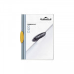 Dossier con clip plástico A4 30 hojas Durable Swingclip amarillo