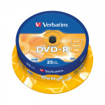 DVD-R grabable 4,7Gb Verbatim Matt Silver 43522