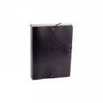 Caja de proyectos de cartón con gomas Fabrisa lomo 70mm negro