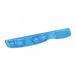 Reposamuñecas teclado gel con canal ergonómico Fellowes azul