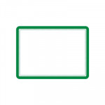 Marcos porta-anuncios A4 con adhesivo reposicionable Tarifold Magneto verde
