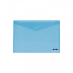 Sobre portadocumentos con velcro A3+ cristal Oficce Box azul