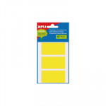 Etiquetas adhesivas Apli de  colores 34x67 amarillo