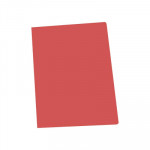 Subcarpeta cartulina folio colores pastel Elba rojo