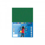 Cartulina de color A4 Fabrisa verde