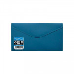 Sobre portadocumentos velcro Fraga V-Lock Vital Colors recibos (225x125mm), azul