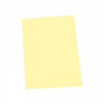 Subcarpeta cartulina folio colores pastel Elba amarillo