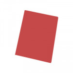 Subcarpeta cartulina folio colores semi-intensos Elba rojo